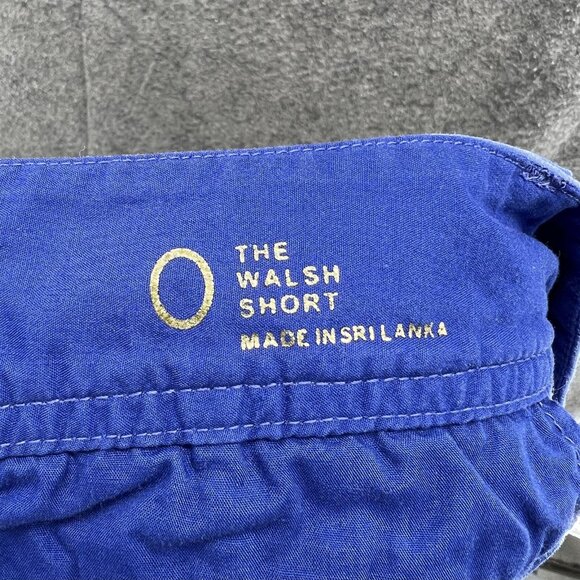 Lilly Pulitzer Shorts Womens 0 Blue Walsh Short Textured Cotton Seersucker - Picture 12 of 14